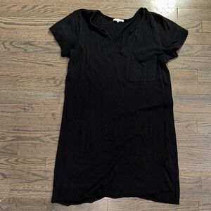 Women’s Z Supply Black Mini T-Shirt Tunic Dress